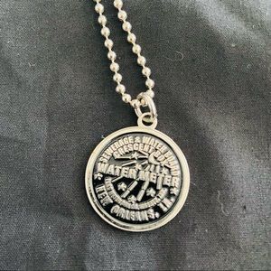 New Orleans sewerage and water board necklace and pendant charm